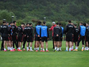 Ümit Milli Futbol Takımı, Ukrayna Maçının Hazırlıklarını Sürdürüyor