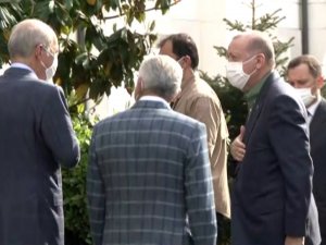 Cumhurbaşkanı Erdoğan, Ak Parti İstanbul İl Başkanlığı’na Geldi