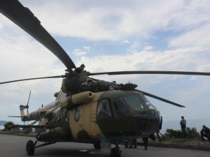 Giresun’a Zorunlu İniş Yapan Askeri Helikopter Arızası Giderilerek Havalandı
