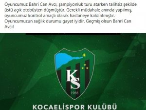 Kocaelispor Şampiyonluk Turunda İki Futbolcu Yaralandı