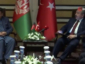 Tbmm Başkanı Şentop, Afganistan Halk Meclisi Başkanı Rahmani İle Görüştü