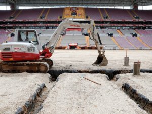 Galatasaray’da Stat Zemini Çalışmaları Devam Ediyor