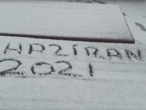 Uludağ’da Haziran Ayında Kar Sürprizi