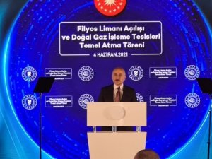 Ulaştırma Ve Altyapı Bakanı Karaismailoğlu Filyos Limanı Açılışında Konuştu