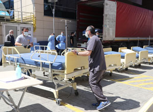 İstanbul İl Sağlık Müdürlüğü Rize’ye 150 Adet Karyola Bağışladı