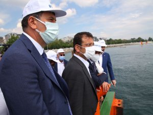 Müsilajla Mücadele Seferberliği Caddebostan Sahili’nde Başladı