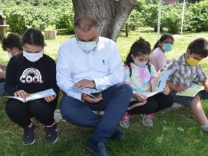 Görele’de Açık Havada Kitap Okuma Etkinliği