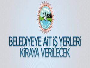 Sinop'ta belediyeye ait terminalde 32 adet iş yeri ihaleyle kiraya verilecek