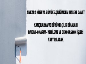 Nijerya Büyükelçiliğinden ihale ilanı