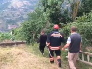 İ̇tfaiyeden Porsuk Kurtarma Operasyonu