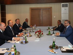 Türk Üst Düzey Heyeti, Libya Başkanlık Konseyi Başkanı El-menfi İle Görüştü