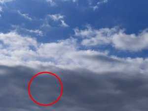 Ufo Sanıldı, Meteoroloji Balonu Çıktı