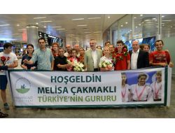 Olimpiyat Şampiyonu Çakmaklı Türkiye’ye Döndü