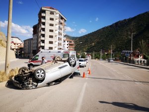 Gümüşhane’de Trafik Kazası: 1 Yaralı