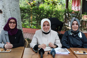 AK Parti Genel Merkez Kadın Kolları Başkanı ve Düzce Milletvekili Keşir, Rize'de