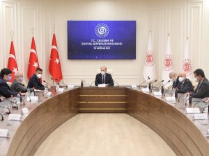 Bakan Bilgin, Ti̇sk Yönetim Kurulu Üyelerini Kabul Etti