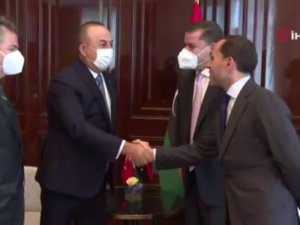 Bakan Çavuşoğlu, Libya Başbakanı Dibeybe İle Görüştü