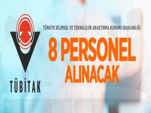 TÜBİTAK İnsan Kaynakları Daire Başkanlığı bünyesinde görev yapmak üzere personel alıyor