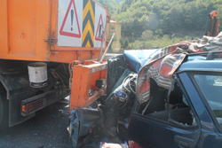 Trabzon'da trafik kazası 2 ölü
