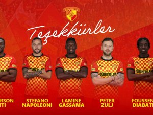 Göztepe 5 Futbolcuyla Yollarını Ayırdı