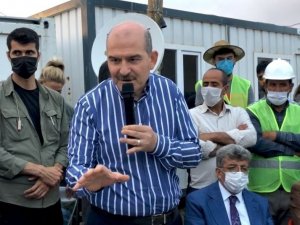 Bakan Soylu Depremzedelerle Bir Araya Geldi