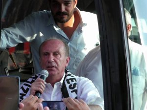 Muharrem İ̇nce Nazilli’de Rozet Taktı