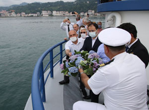 Denizcilik ve Kabotaj Bayramının 95. Yıl Dönümü Rize'de Törenle Kutlandı