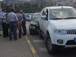 Frenleri Boşalan Araç Kaza Yaptı