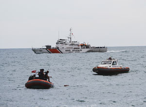Rize’de Denizde Kaybolan Vatandaş İçin Başlatılan Arama Çalışmaları Güçlükle Devam Ediyor