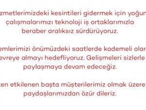 Akbank’tan Kesintiye İlişkin Yeni Açıklama