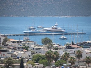 Lüks Yatlar Bodrum’a Gelmeye Başladı