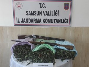 Samsun’da 13 Bin 240 Gram Esrar Ele Geçirildi