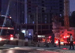 Mecidiyeköy'deki İnşaatta Asansör 14. Kattan Yere Çakıldı