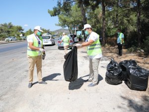 Bodrum’da 50 Kilometrelik Yol Temizliği