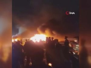 Irak’ta Hastanedeki Yangın Halkı Sokağa Döktü