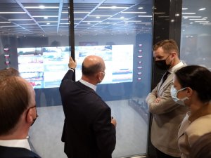 Bakan Soylu, Litvanya Dışişleri Bakanı Landsbergis İle Bir Araya Geldi
