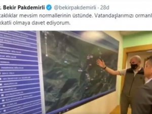 Bakan Pakdemirli Uyardı: Sıcak Havalara Dikkat !