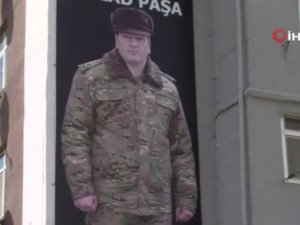 Azerbaycanlı Gazilerden Tovuz Çatışmalarında Şehit Düşen Tümgeneral Haşimov’a Vefa