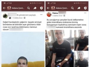 Kayıp Çocuk Sosyal Medya Sayesinde 5 Dakikada Bulundu