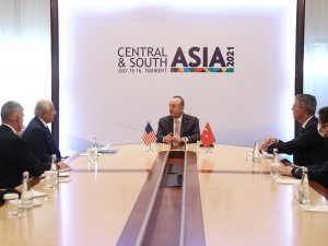 Dışişleri Bakanı Çavuşoğlu, Afganistan Cumhurbaşkanı Gani İle Bir Araya Geldi