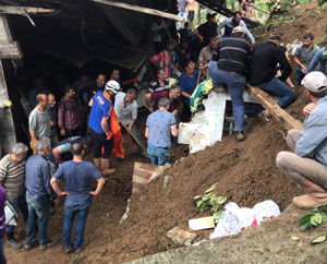 Rize'de Sel Felaketi : 6 Ölü, 2 Kayıp