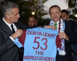 Trabzonspor'un yeni stadının adı Recep Tayyip Erdoğan!