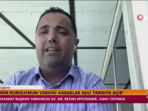 Rezan Epözdemir: "Tff Yönetimi 4 Gündür Talebimize Karşı Karar Vermemek İçin Toplanmadı"