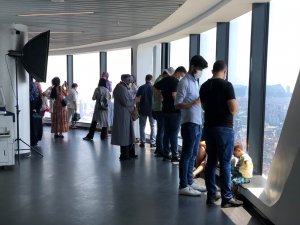 Çamlıca Kulesi, Kurban Bayramı’nda Ziyaretçilerin İlgi Odağı Oldu.