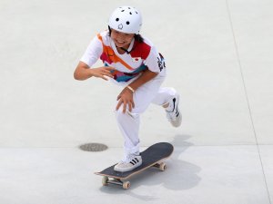 Japon Sporcudan Olimpiyat Rekoru