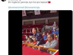 Buse Naz Çakıroğlu’ndan, Busenaz Sürmeneli’ye Tam Destek!