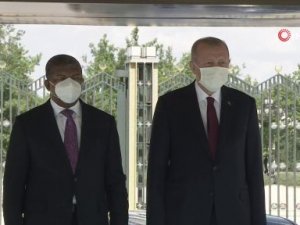 Cumhurbaşkanı Erdoğan, Angola Cumhurbaşkanı Laurenço’yu Resmi Törenle Karşıladı