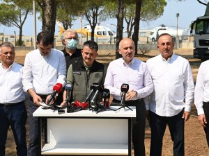 "İ̇nşallah En Kısa Zamanda Tüm Yangınları Söndürme Çabası İçerisindeyiz"