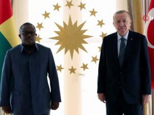 Cumhurbaşkanı Erdoğan, Gine Bissau Cumhurbaşkanı Cissoko Embalo’yu Kabul Etti