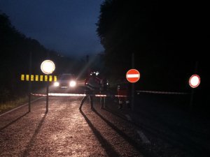 Giresun’da Heyelan Nedeniyle Karayolu Ulaşıma Kapandı